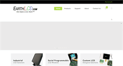 Desktop Screenshot of earthlcd.com
