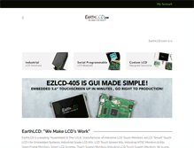 Tablet Screenshot of earthlcd.com